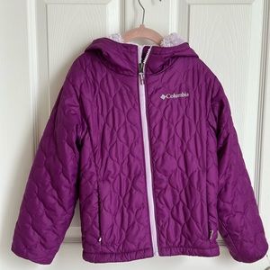 Kids Columbia Puffer Jacket with hood - like new condition!